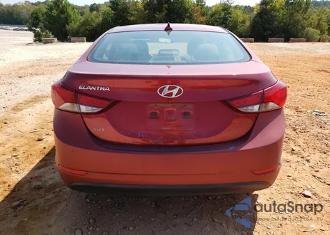 2016 Hyundai Elantra Se from USA, damaged, VIN 5NPDH4AE6GH655773